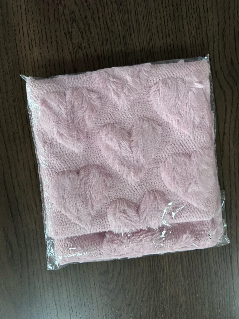 Heart Texture Throw Pillow Cover- Blush Pink - Set of 2